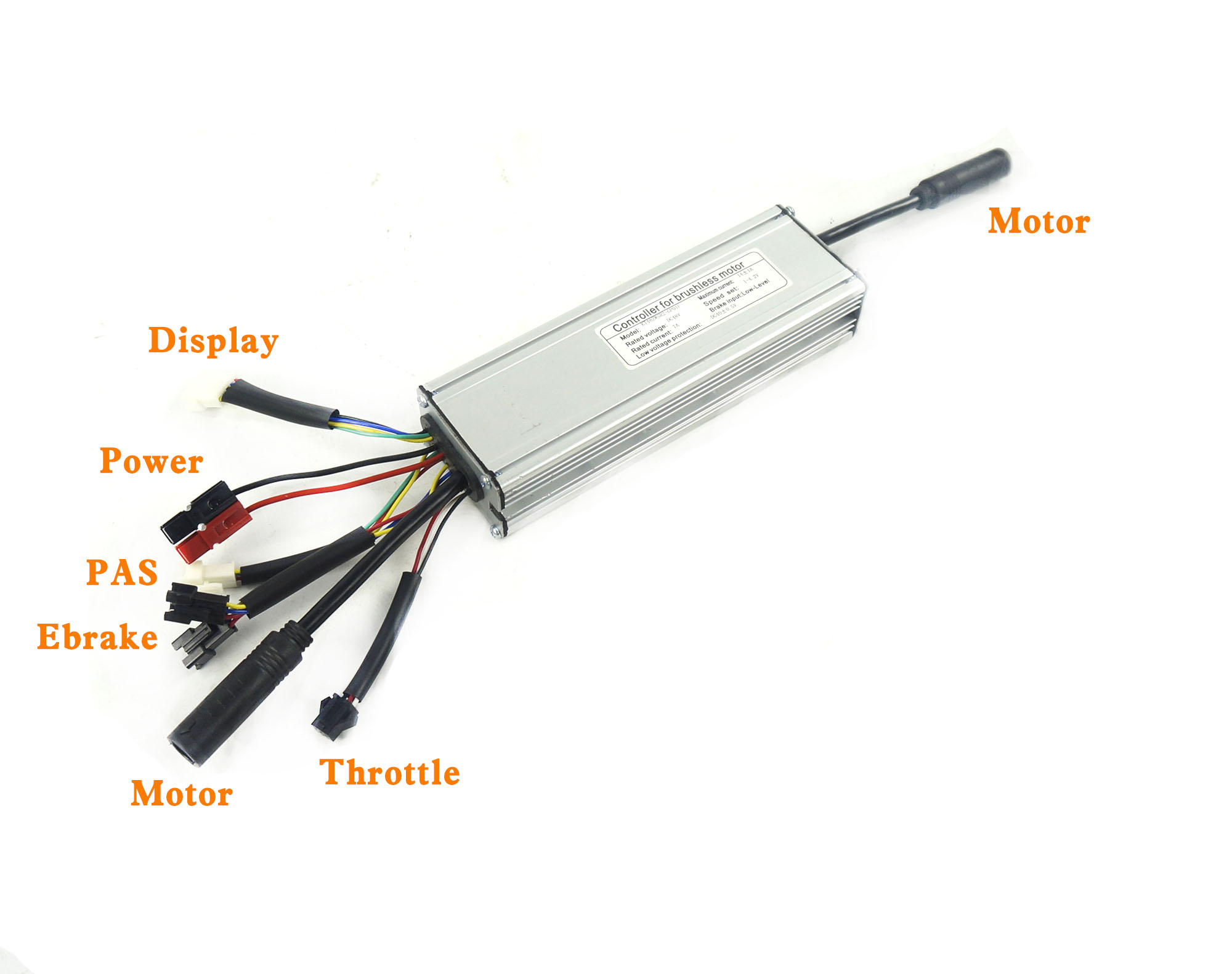 Electric Bicycle Controller Suitable for Two Hub Motor Wheel Ebike