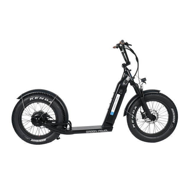 Fat tire electric scooter
