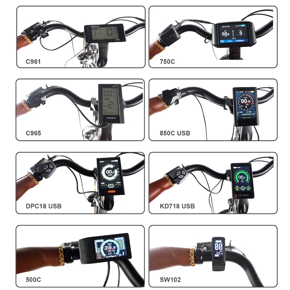 Sistema motore centrale Bafang BBSHD da 48 V 1000 W