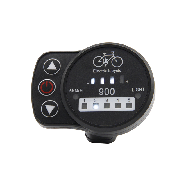Светодиодная панель для электрического велосипеда Greenpedel 24 В 36 В 48 В KT 900S