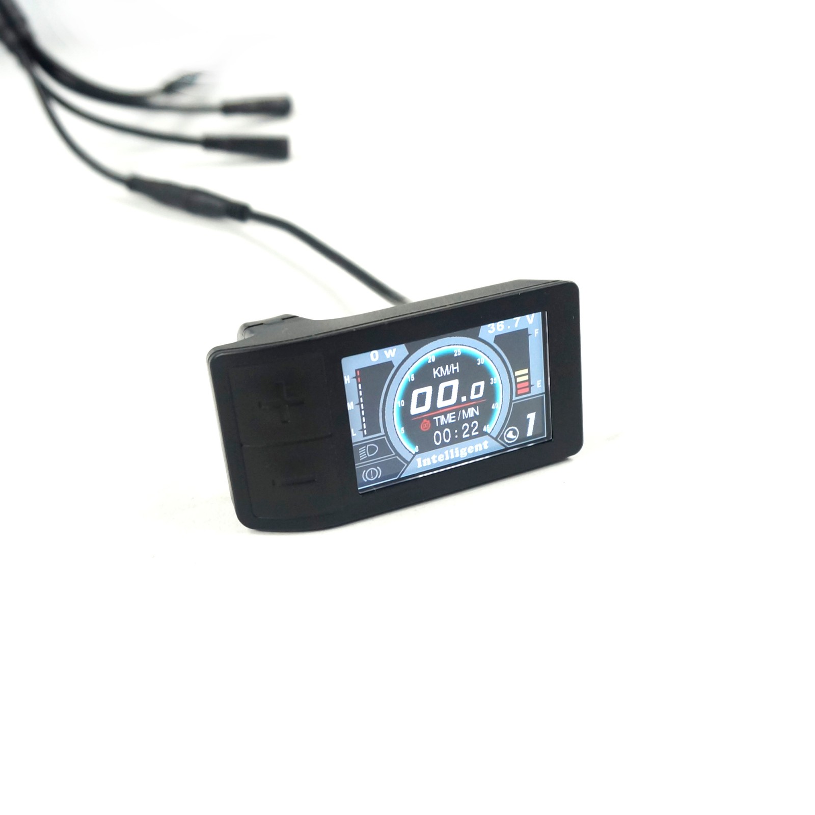 Layar LCD Berwarna-warni Sepeda Listrik TFT Greenpedel 500C